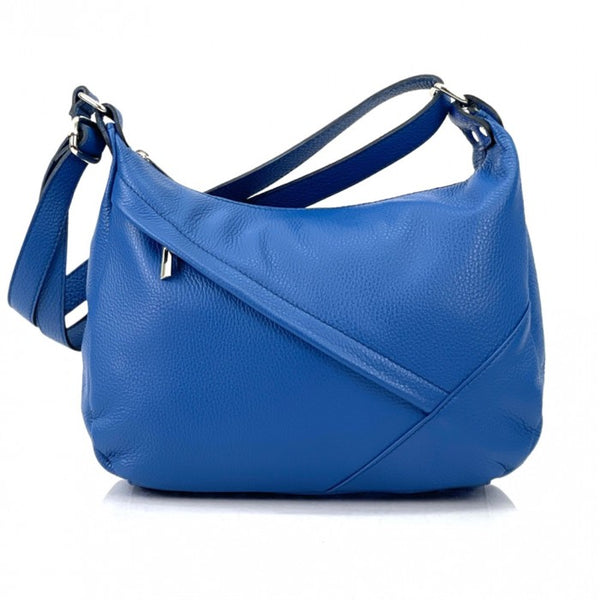 New Elliott Lucca Lara Convertible Hobo Handbag Crossbody in Reef sale Blue Leather